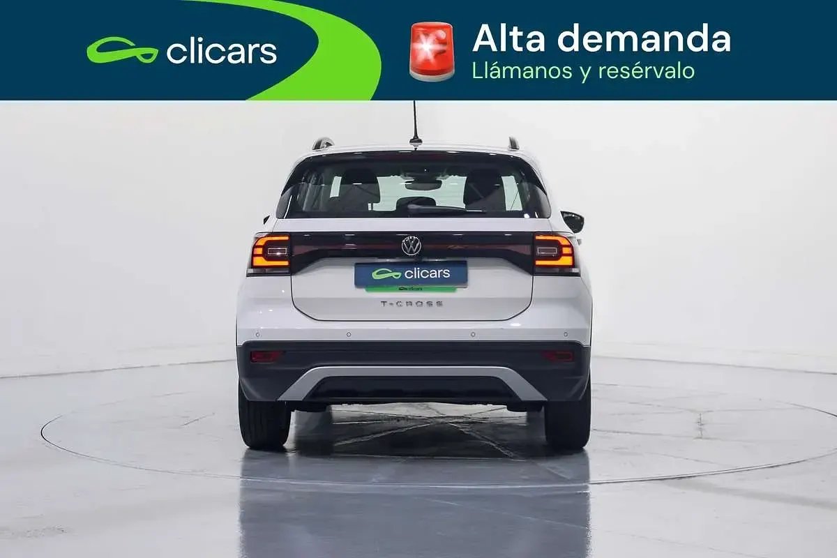 Usado VW T-Cross Advance 110 CV (80 kW) 2022 Blanco SUV