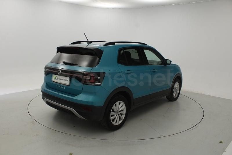 Usado VW T-Cross Advance 95 CV (69 kW) 2022 Verde SUV