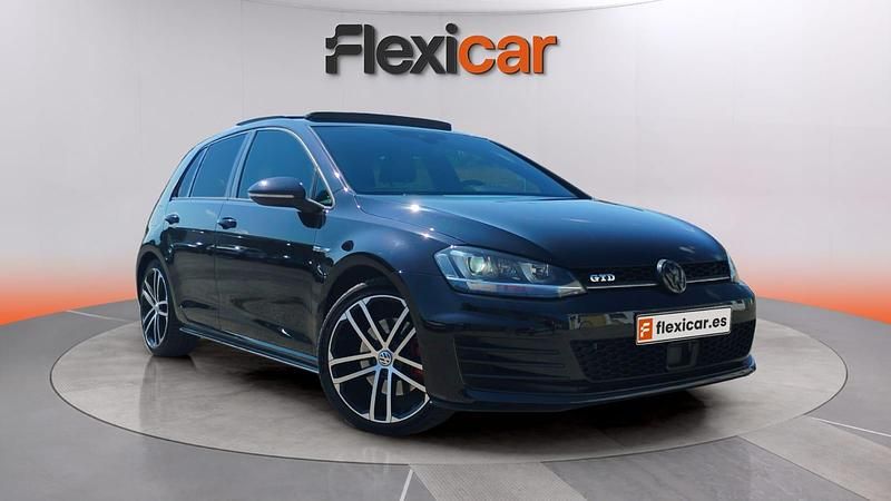Usado VW Golf VII GTD 184 CV (135 kW) 2017 Negro Berlina