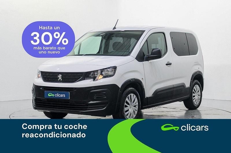 Blanco Usado 2021 Peugeot Rifter Active Monovolumen | 14.990 € (Buen precio) - Imagen 1/4