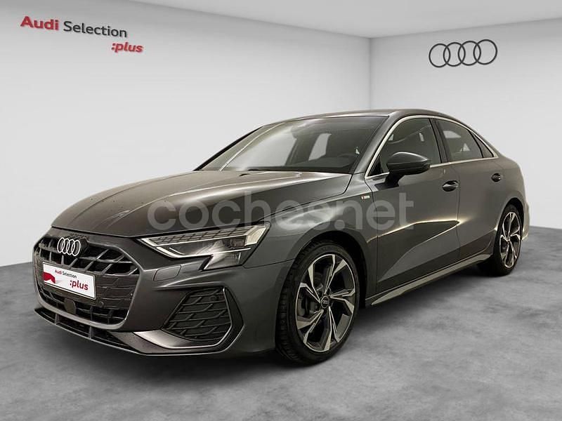 Gris / plata Usado 2025 Audi A3 S-Line Berlina | 34.890 € (Precio justo) - Imagen 1/4