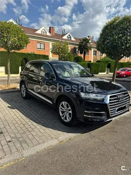 Usado Audi Q7 Design 272 CV (200 kW) 2017 Azul SUV