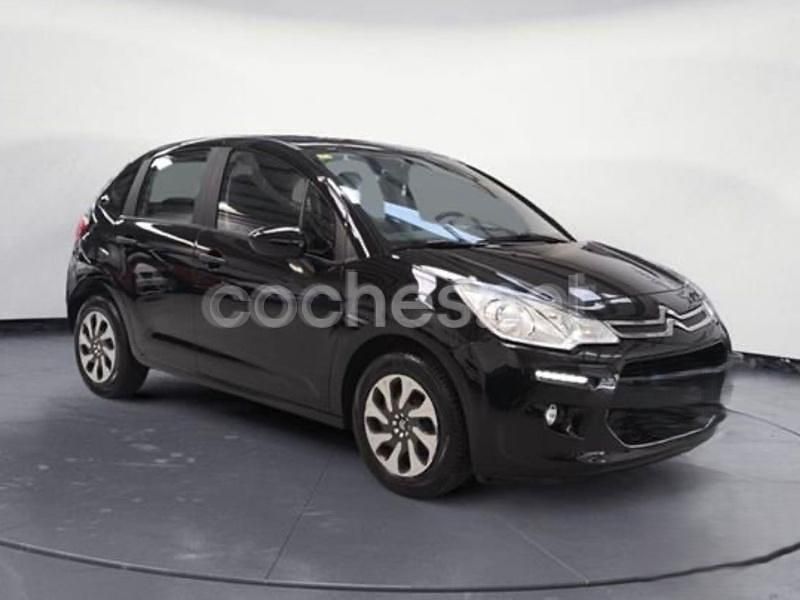 Negro Usado 2015 Citroën C3 PureTech Berlina | 6490 € (Precio justo) - Imagen 1/4