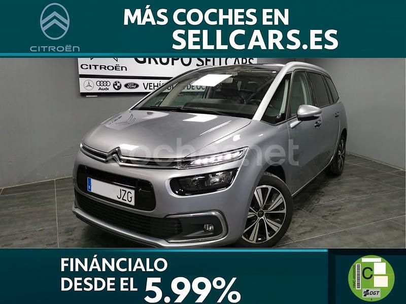 Gris / plata Usado 2017 Citroën Grand C4 Picasso Feel Monovolumen | 13.990 € (Precio justo) - Imagen 1/3