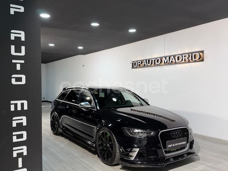 Negro Usado 2014 Audi RS6 Familiar | 42.900 € (Precio justo) - Imagen 1/4