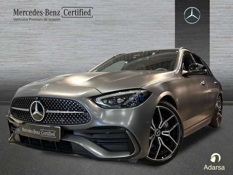 Usado Mercedes C220 200 CV (147 kW) 2023 Gris Familiar