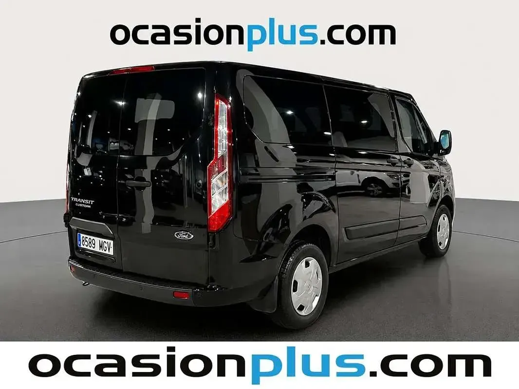 Usado Ford Transit Custom Trend 131 CV (96 kW) 2023 Negro Van