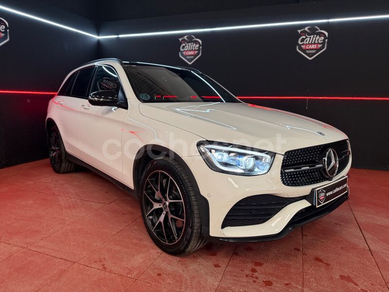 Blanco Usado 2021 Mercedes GLC220 SUV | 36.900 € (Precio justo) - Imagen 1/4