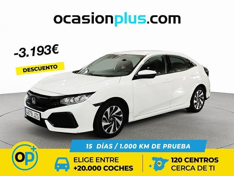 Usado Honda Civic Comfort 129 CV (94 kW) 2017 Blanco Berlina