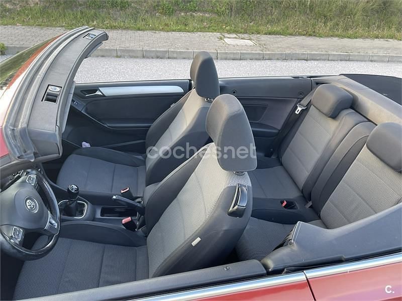 Granate Usado 2012 VW Golf Cabriolet Descapotable | 6000 € (Buen precio) - Imagen 1/4