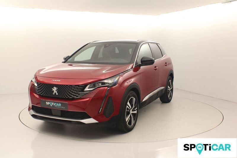 Rojo Usado 2022 Peugeot 3008 GT-line SUV | 25.900 € (Caro) - Imagen 1/4