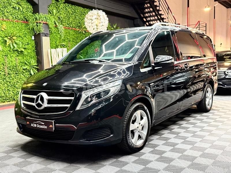 Negro Usado 2017 Mercedes V250 Avantgarde Monovolumen | 34.990 € (Precio justo) - Imagen 1/4