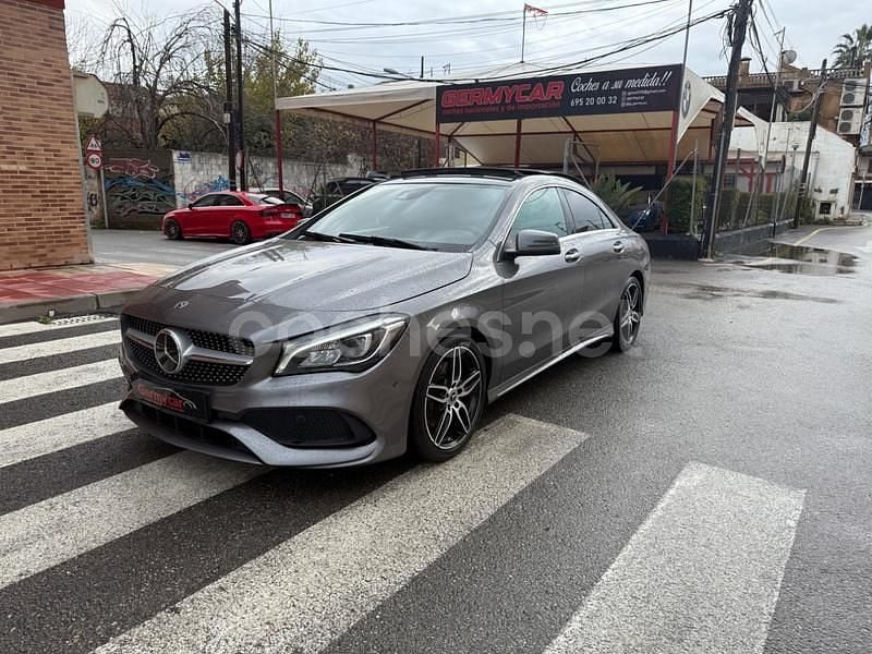 Usado Mercedes CLA220 170 CV (125 kW) 2018 Gris / plata Berlina