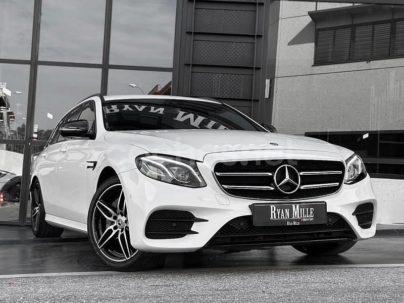 Usado Mercedes E220 194 CV (142 kW) 2019 Blanco Familiar
