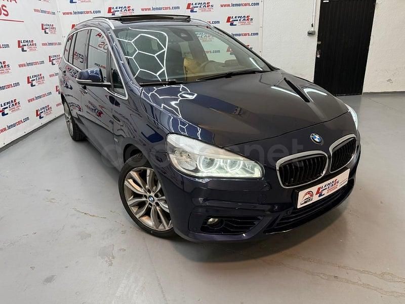 Usado BMW 218 Sport Line 136 CV (100 kW) 2016 Azul Familiar