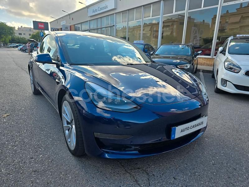 Eléctrico Usado 2021 Tesla Model 3 Berlina | 29.900 € (Precio justo) - Imagen 1/4
