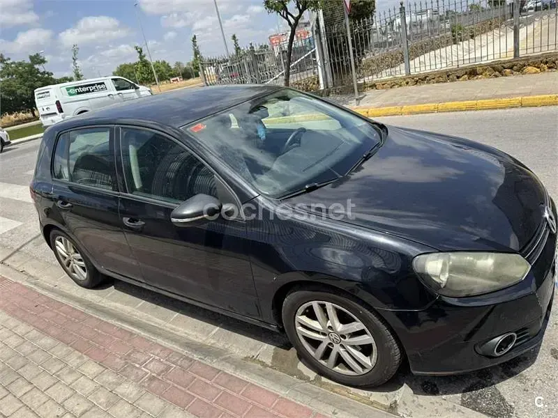 Usado VW Golf VI Advance 140 CV (102 kW) 2009 Negro Utilitario