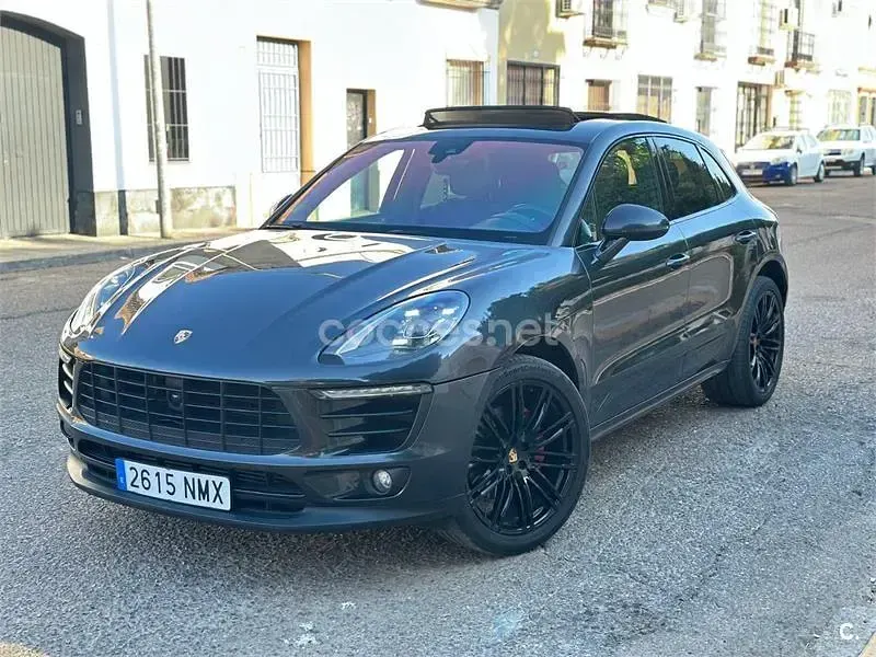 Usado Porsche Macan S Diesel 258 CV (189 kW) 2016 Gris / plata SUV