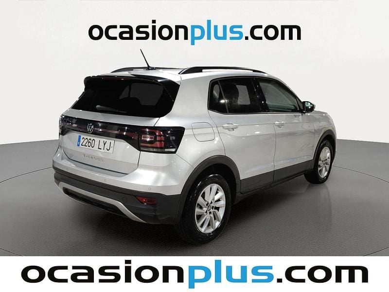 Usado VW T-Cross Advance 110 CV (80 kW) 2022 Gris plata SUV