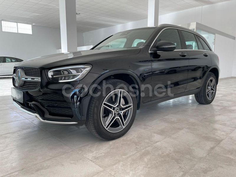 Usado Mercedes GLC300e 306 CV (225 kW) 2021 Negro SUV