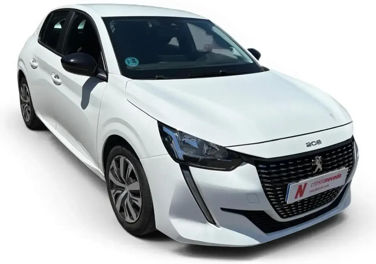 Usado Peugeot 208 Active 101 CV (74 kW) 2023 Blanco Utilitario