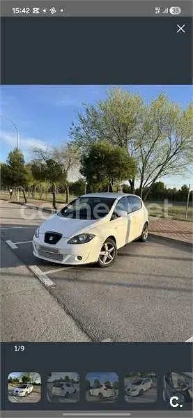Usado Seat Altea I-Tech 105 CV (77 kW) 2014 Blanco Monovolumen