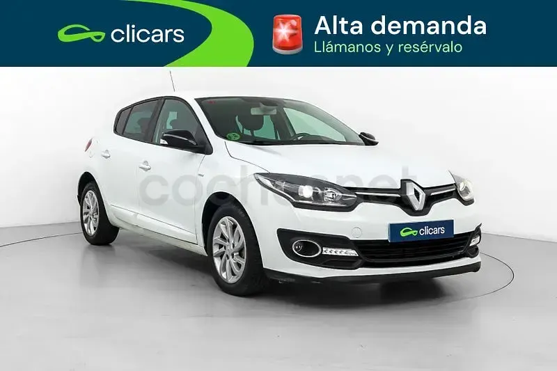 Usado Renault Mégane LIMITED 115 CV (84 kW) 2015 Blanco Berlina