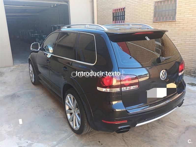 Usado VW Touareg R 350 CV (257 kW) 2008 Negro SUV