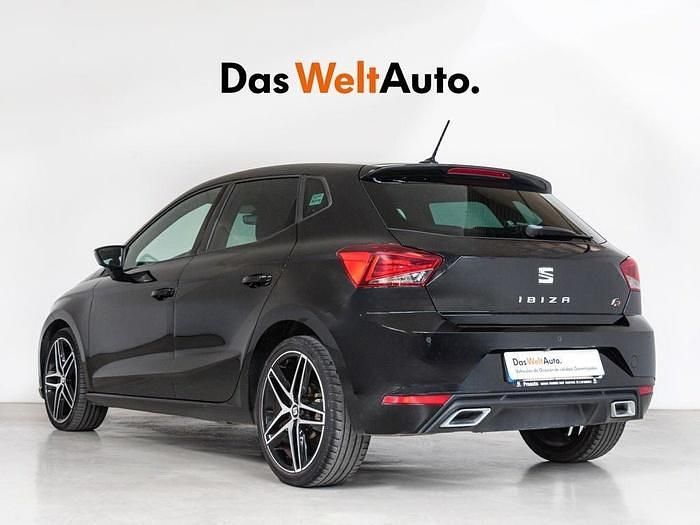 Negro Usado 2021 Seat Ibiza FR Berlina | 19.400 € (Caro) - Imagen 1/4
