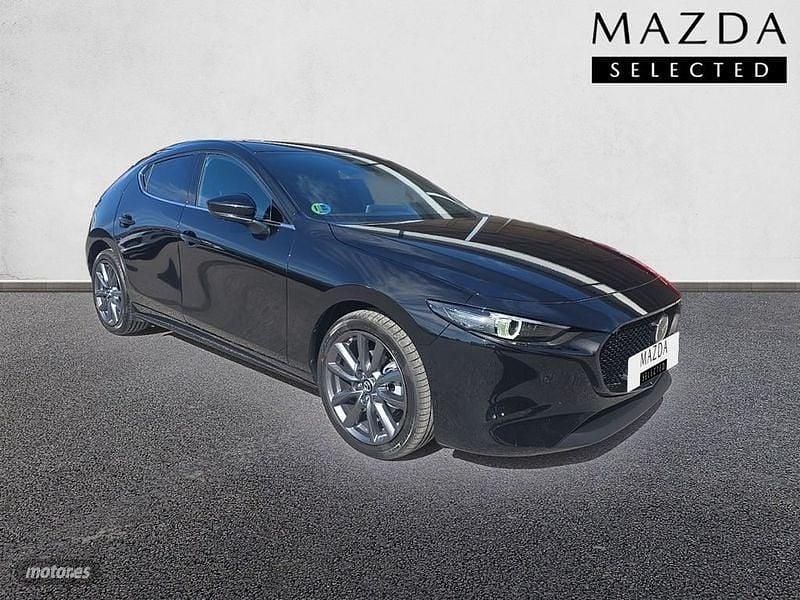 Usado Mazda 3 Exclusive-Line 140 CV (102 kW) 2025 Negro Berlina