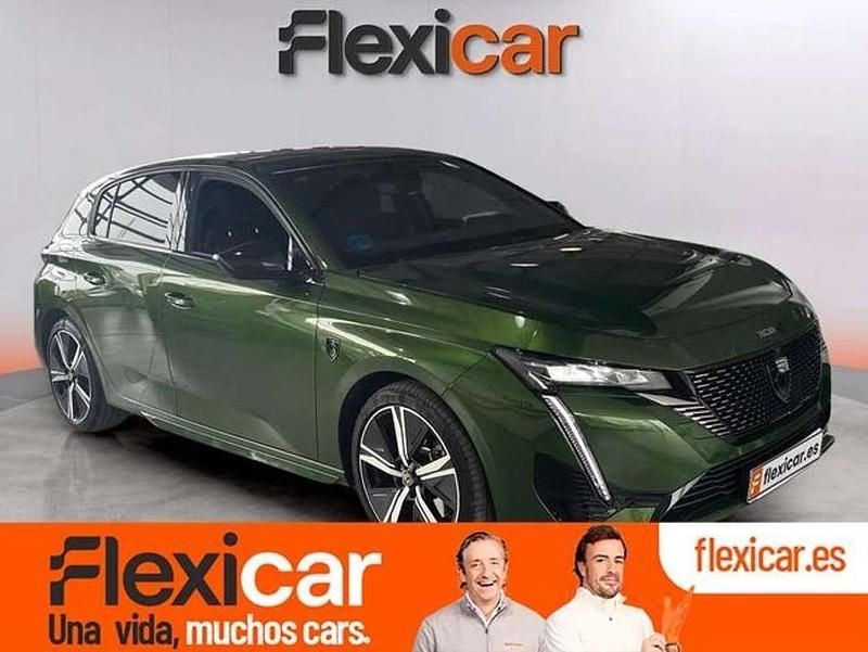 Verde Usado 2021 Peugeot 308 GT Berlina | 22.490 € - Imagen 1/4