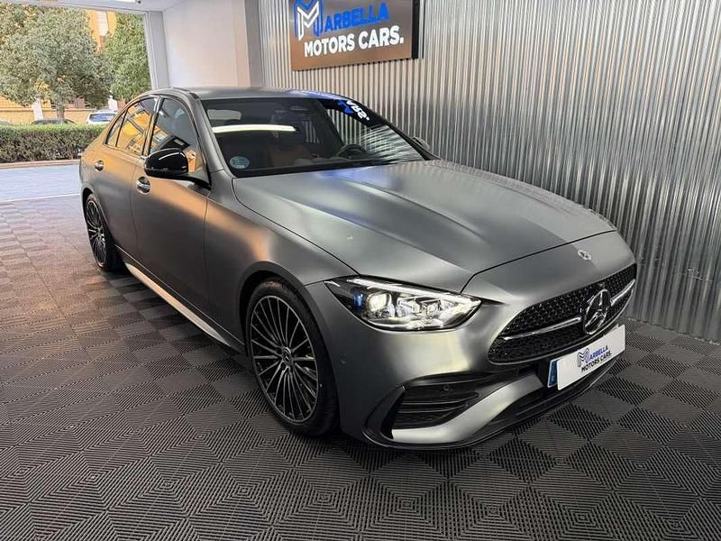 Usado Mercedes C220 200 CV (147 kW) 2022 Gris Berlina