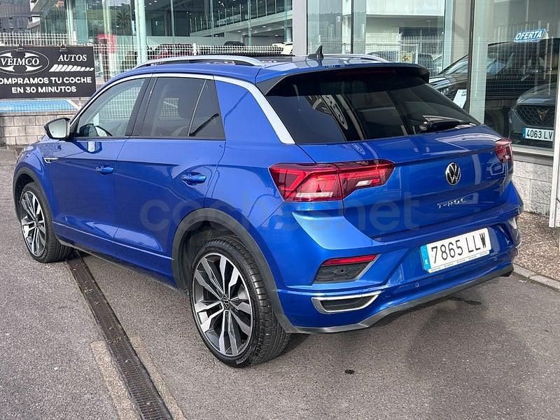 Usado VW T-Roc Sportline 150 CV (110 kW) 2020 Azul SUV