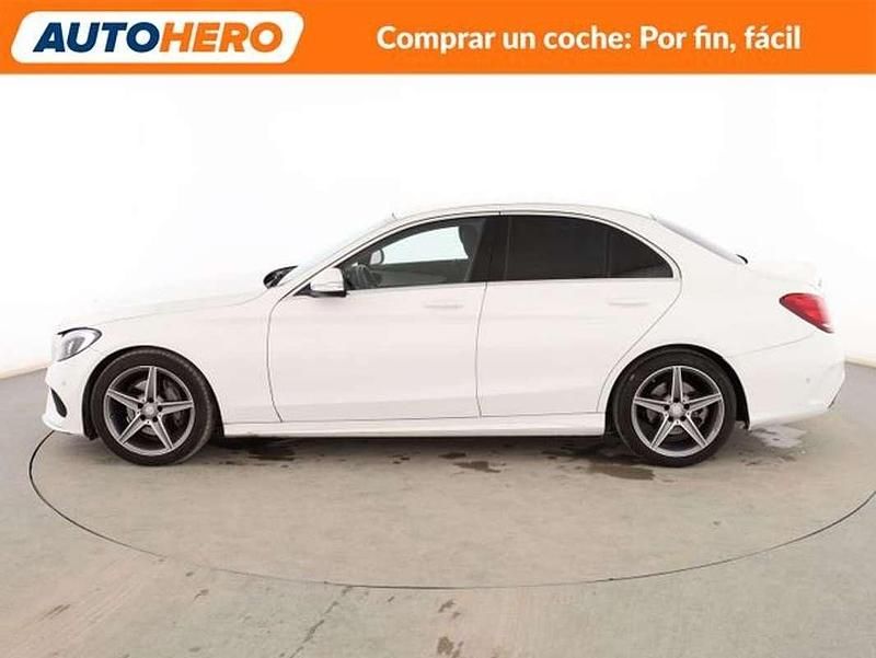 Usado Mercedes C220 Elegance 170 CV (125 kW) 2015 Blanco Berlina