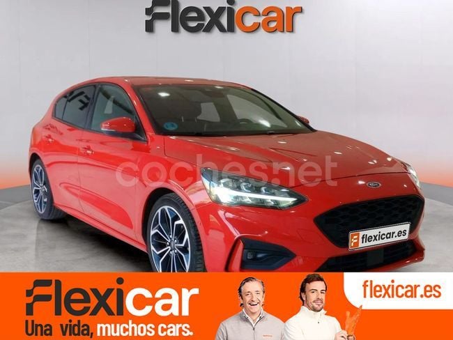 Rojo Usado 2019 Ford Focus ST-Line Berlina | 15.790 € (Precio justo) - Imagen 1/4