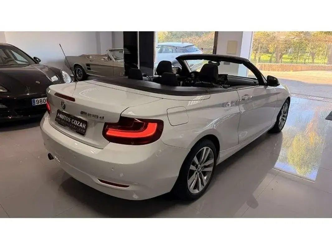Usado BMW 218 Advantage 150 CV (110 kW) 2016 Blanco Descapotable