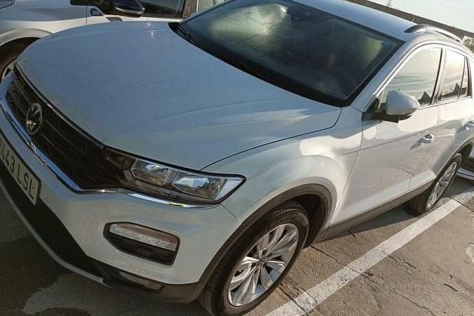Blanco Usado 2021 VW T-Roc Advance SUV | 18.300 € (Precio justo) - Imagen 1/4