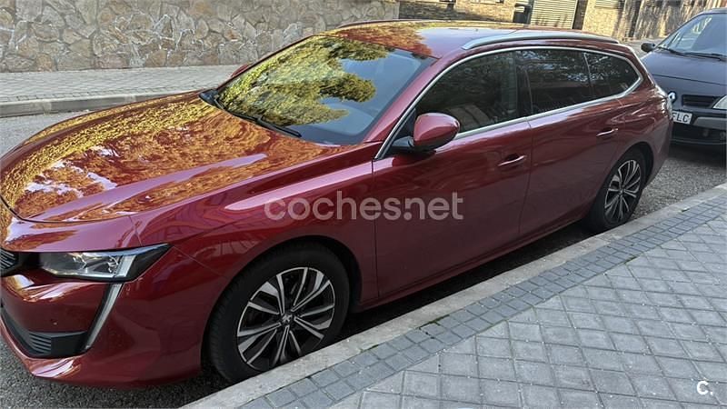 Usado Peugeot 508 Allure 130 CV (95 kW) 2019 Granate Familiar