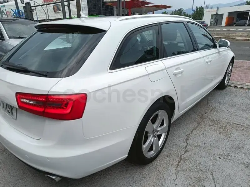 Usado Audi A6 Advanced 190 CV (139 kW) 2015 Blanco Familiar