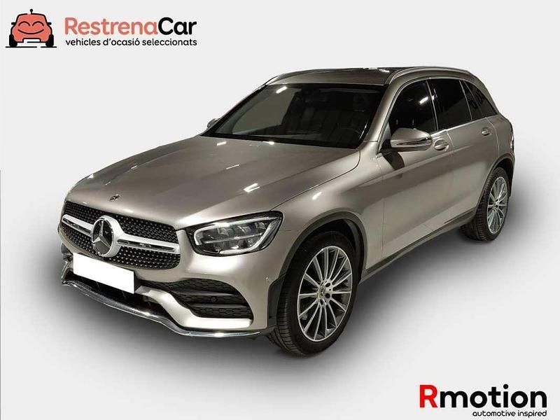 Gris Usado 2021 Mercedes GLC200 SUV | 38.990 € (Precio justo) - Imagen 1/4