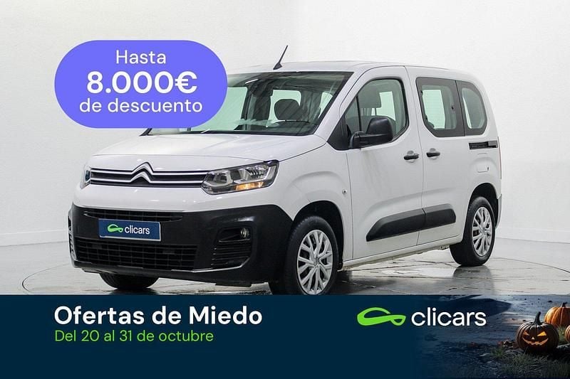 Blanco Usado 2021 Citroën Berlingo Live Monovolumen | 14.790 € (Precio justo) - Imagen 1/4