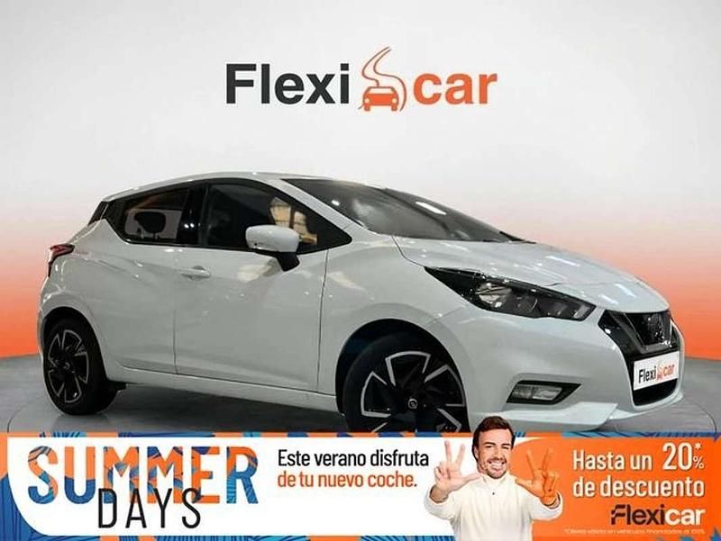 Blanco Usado 2021 Nissan Micra Acenta Utilitario | 12.490 € (Precio justo) - Imagen 1/4