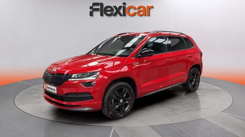 Usado Skoda Karoq 150 CV (110 kW) 2021 Rojo SUV