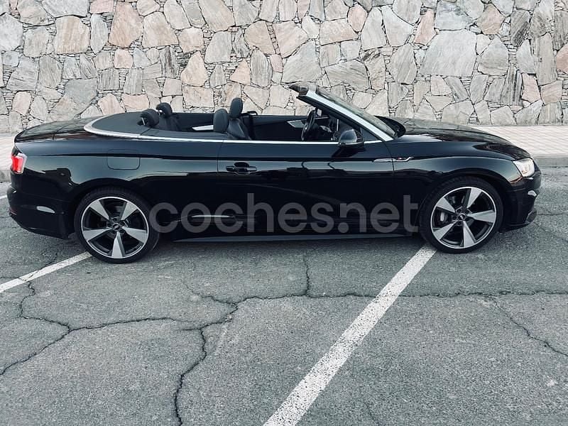 Usado Audi A5 Cabriolet S-Line 286 CV (210 kW) 2018 Negro Descapotable