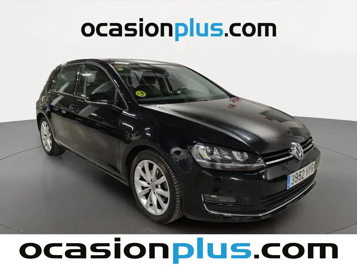 Usado VW Golf VII Sportline 150 CV (110 kW) 2014 Negro Utilitario