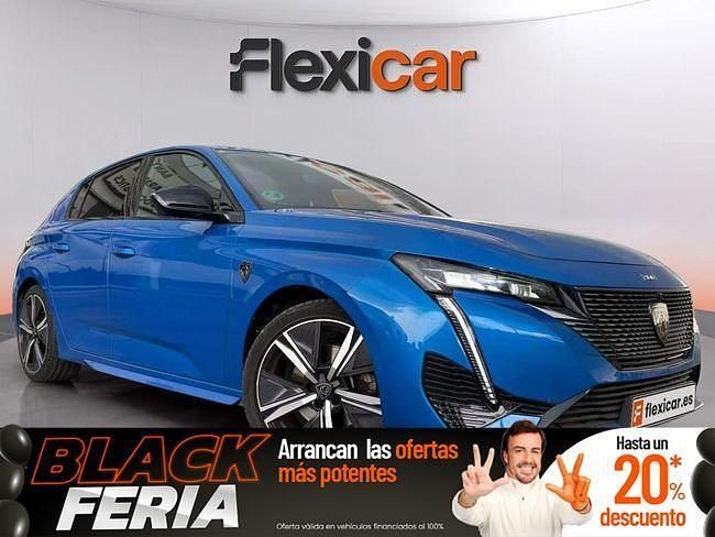 Azul Usado 2022 Peugeot 308 GT Utilitario | 20.290 € (Precio justo) - Imagen 1/4