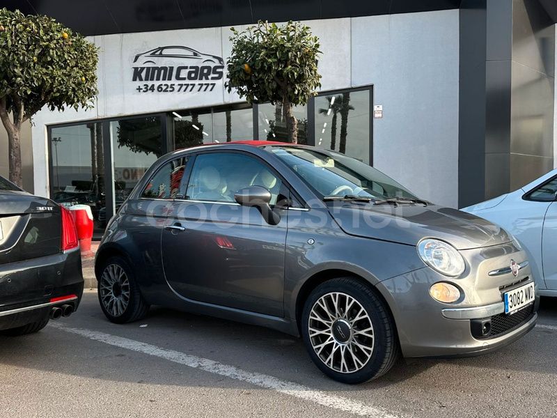 Gris / plata Usado 2012 Fiat 500C Lounge Descapotable | 6777 € - Imagen 1/4