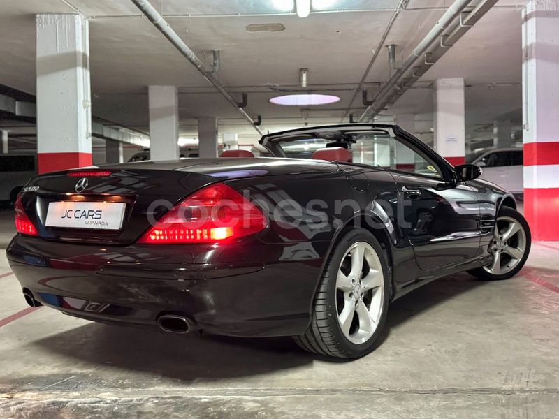 Usado Mercedes SL600 500 CV (367 kW) 2004 Negro Descapotable