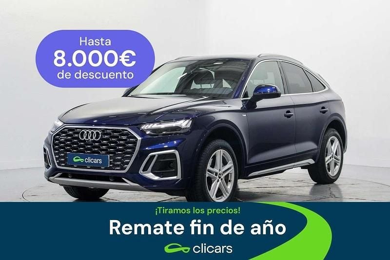 Azul Usado 2022 Audi Q5 Sportback S-Line SUV | 38.990 € (Super precio) - Imagen 1/4