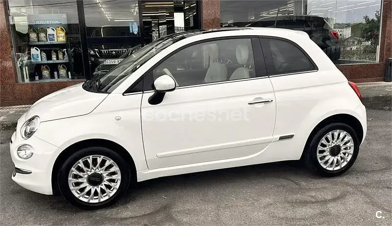 Usado Fiat 500 Lounge 69 CV (50 kW) 2020 Blanco Berlina